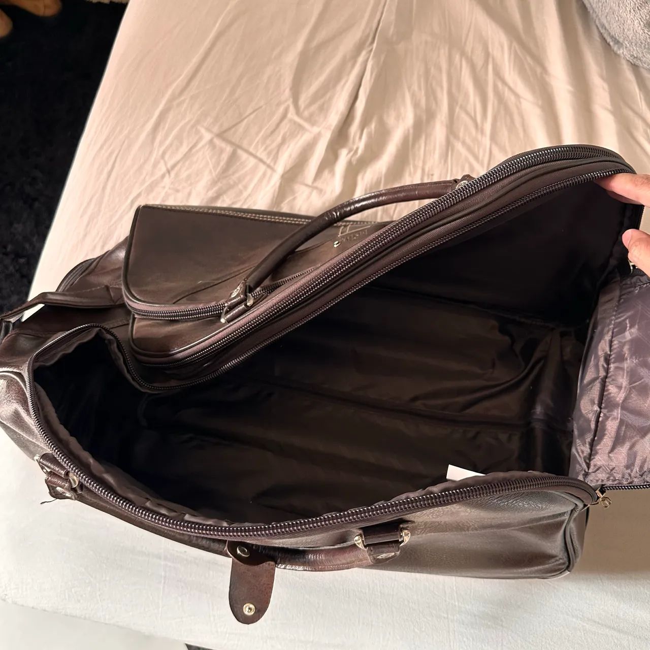 Mala de mãos para viagem com rodas - Foto 2