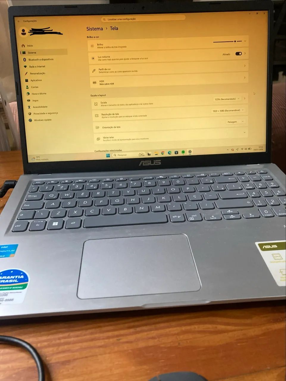 notebook asus  - Foto 5