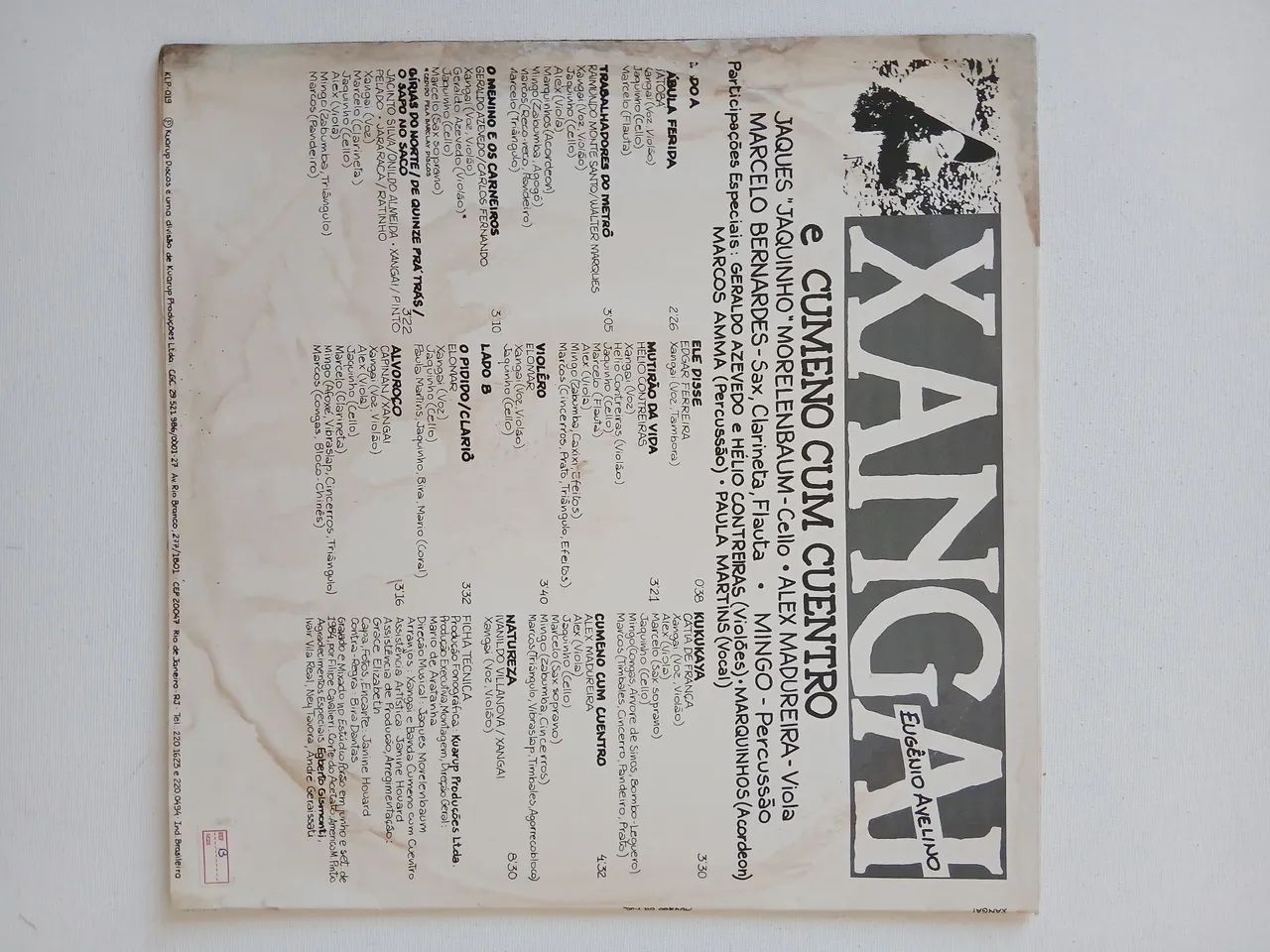 Lp Xangai mutirao da vida usado - Foto 2
