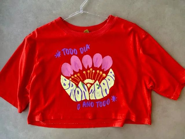 Camiseta Cropped FARM
