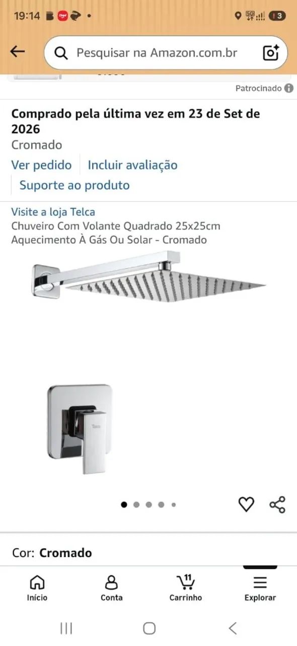 Chuveiro a gas 