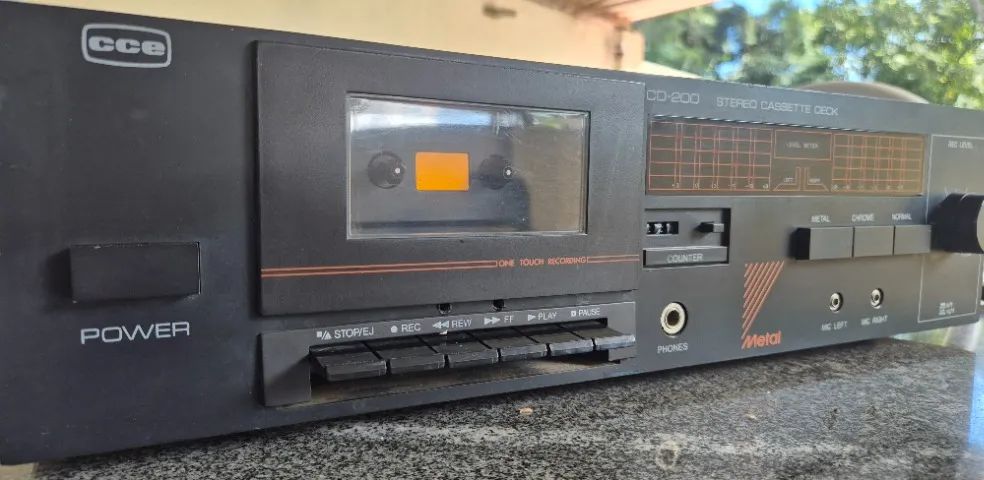 Tape Deck CCE CD-200  Top! - Foto 3