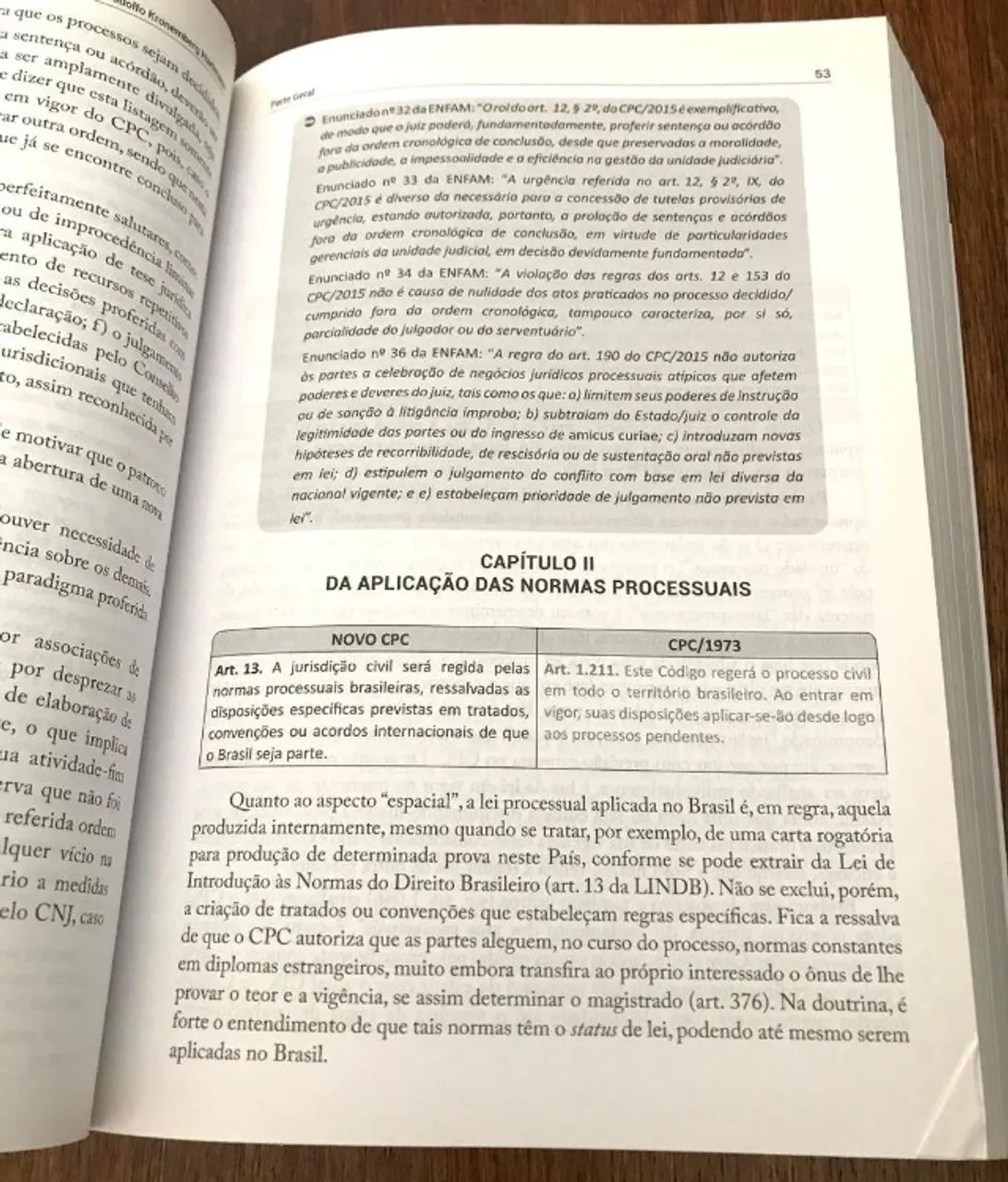 Novo Código de Processo Civil comparado e anotado capa comum 2016 - Foto 3