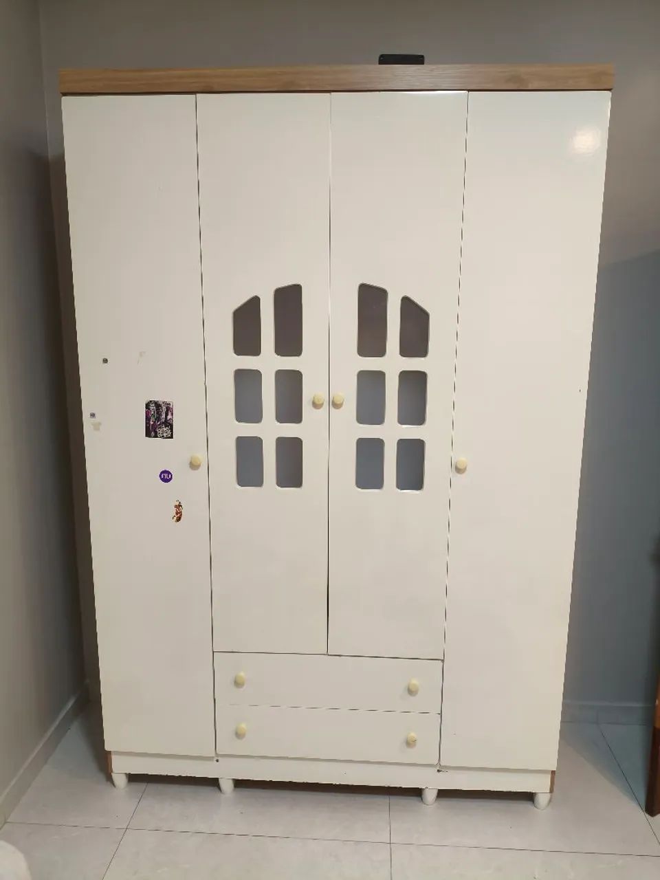 Guarda roupa usado bem conservado. - Foto 3