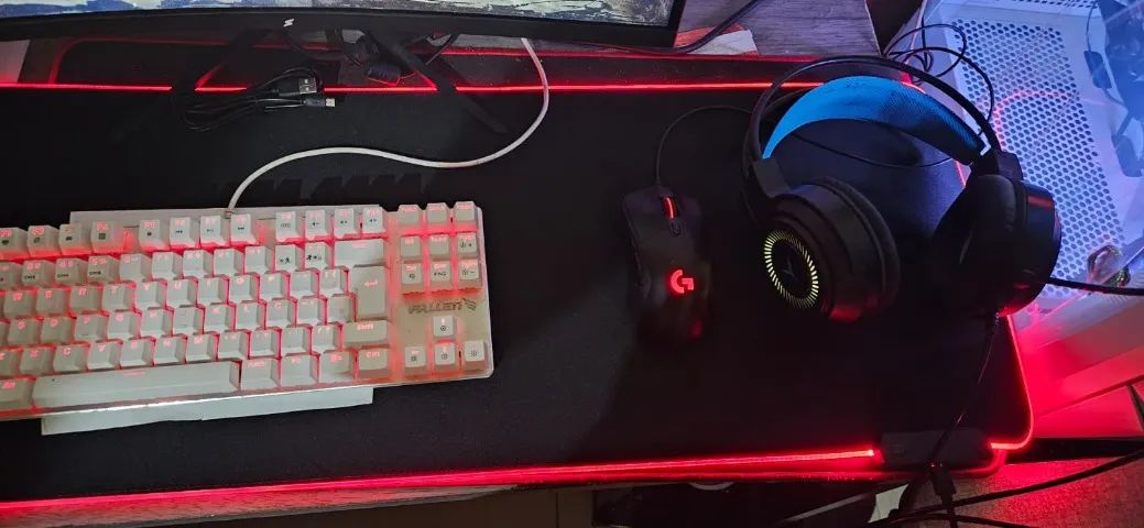 Mousepad RGB com cabo 80 x 30cm - Foto 3