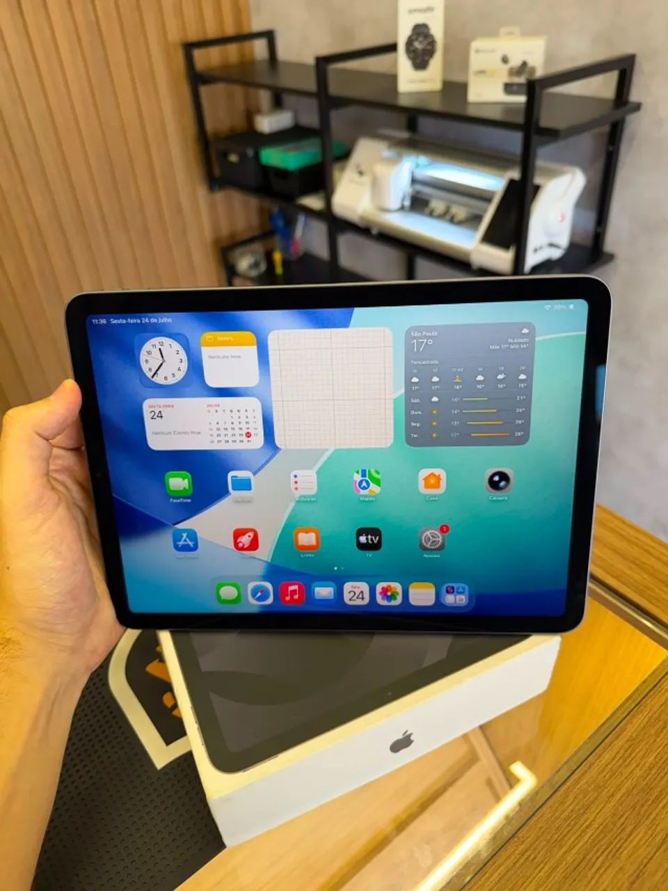 iPad Air 5 64gb M1 com caixa (Anápolis) - Foto 4