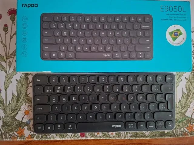 Teclado Rapoo E9050L ABNT2  - Foto 3