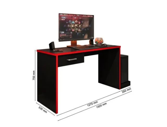 Mesa Gamer DRX - 9000 - Foto 4