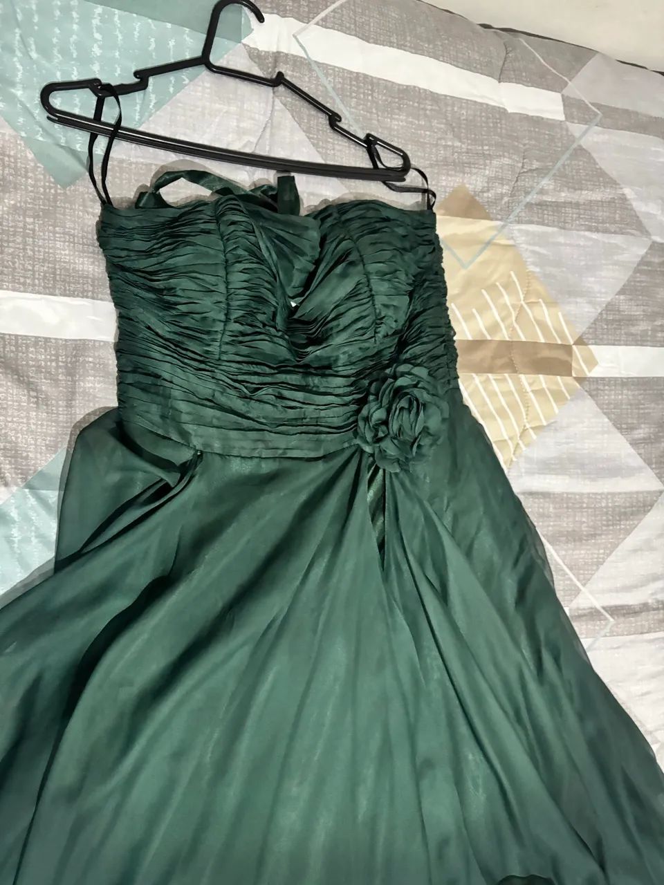 Vestido Longo Verde Tomara que Caia Tam M  - Foto 2