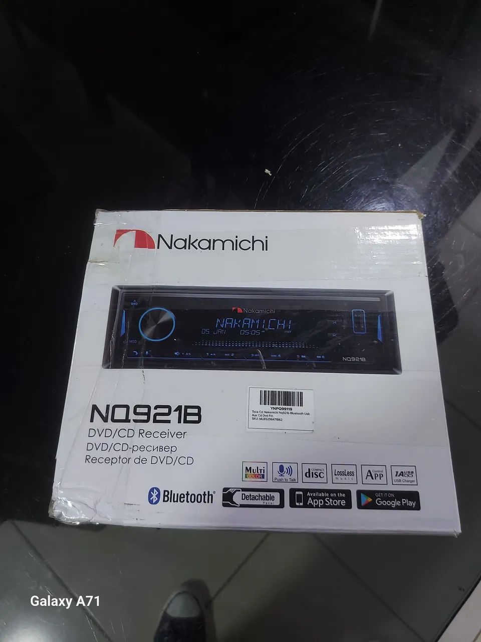Som de carro  NAKAMICHI NQ921B