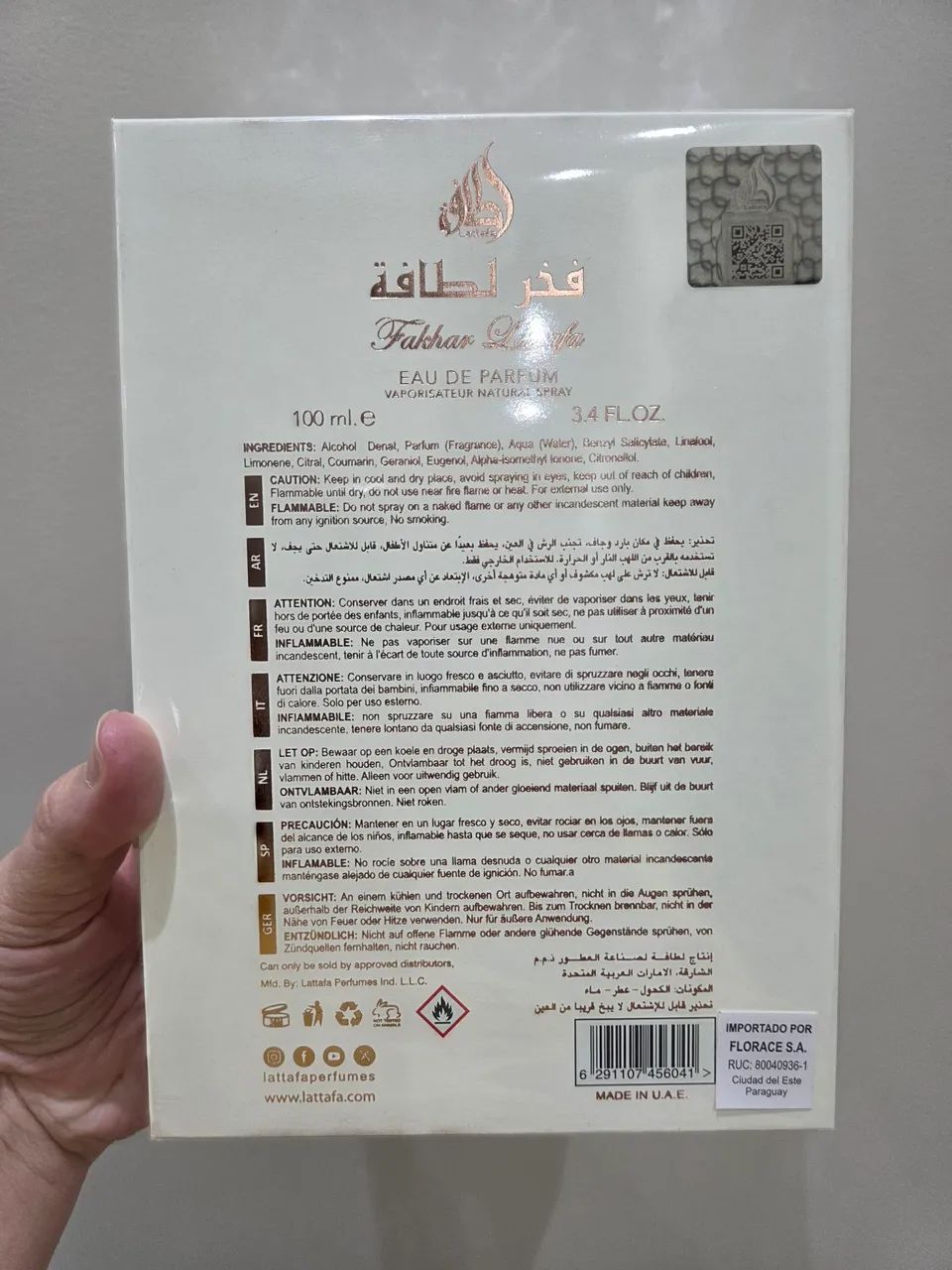 Fakhar Rose - Perfume Importado Arabe  - Foto 5