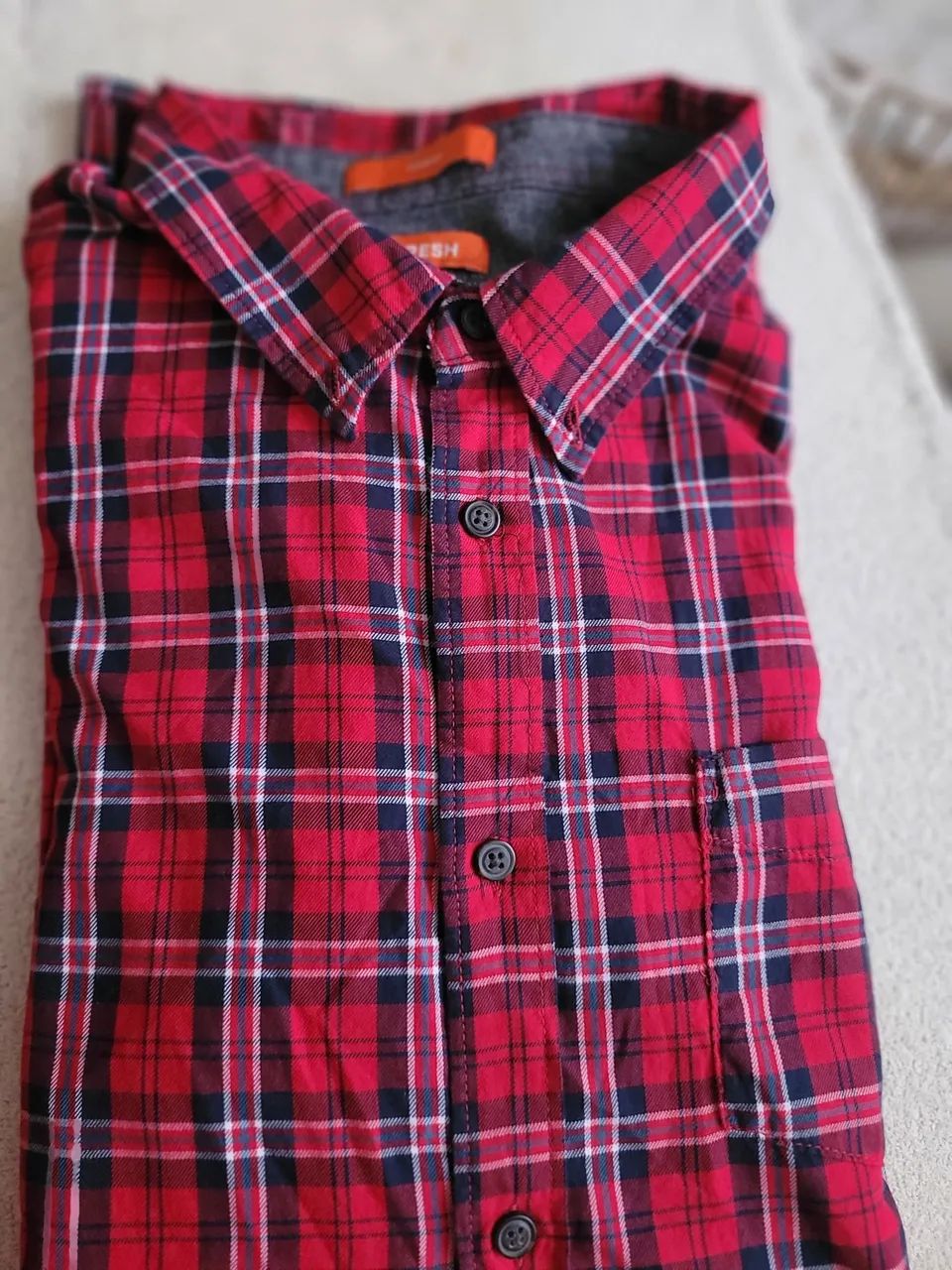 Camisa algodão, "G", de marca boa  - Foto 3