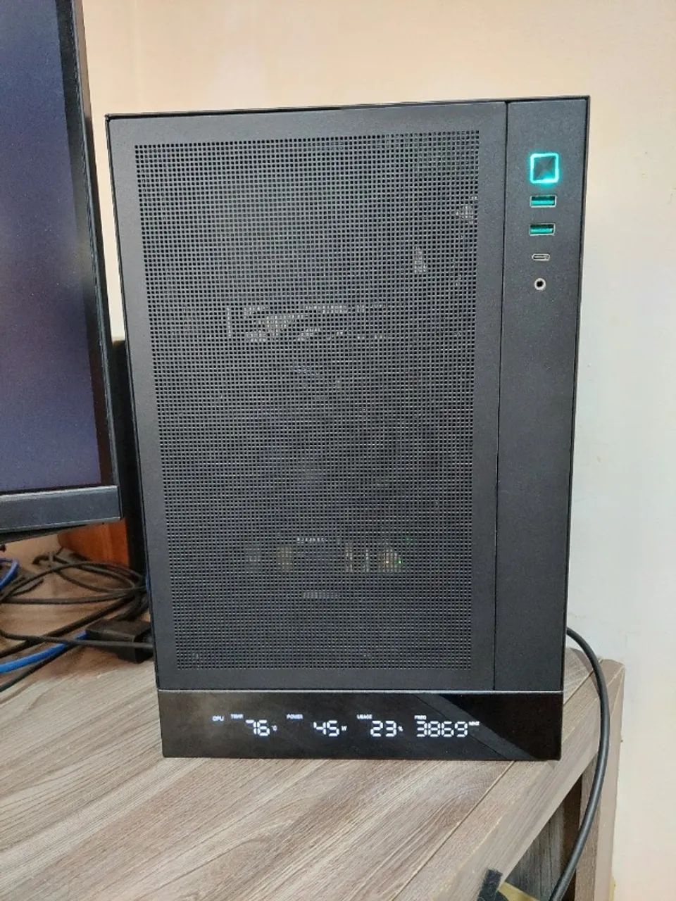 Cpu mini itx ryzen 7 5700g, 8gb ram e ssd 240gb