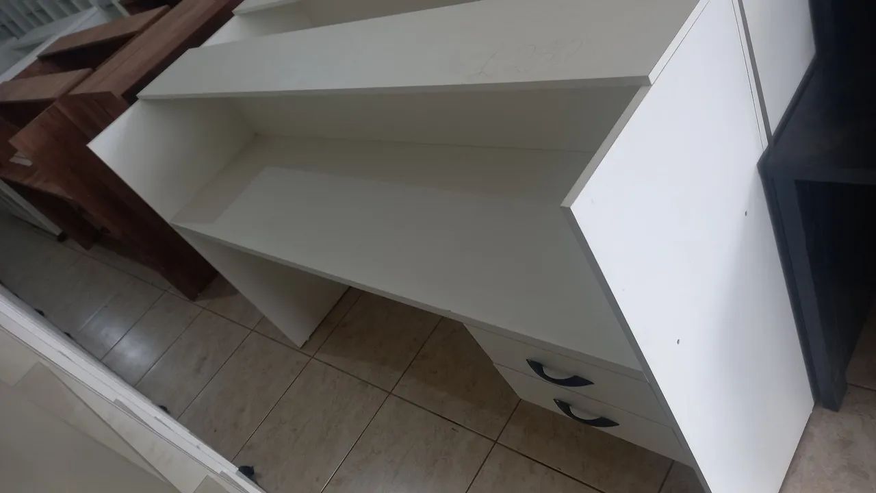 Balcão atendimento caixa 1.80 100% MDF NOVA  - Foto 4