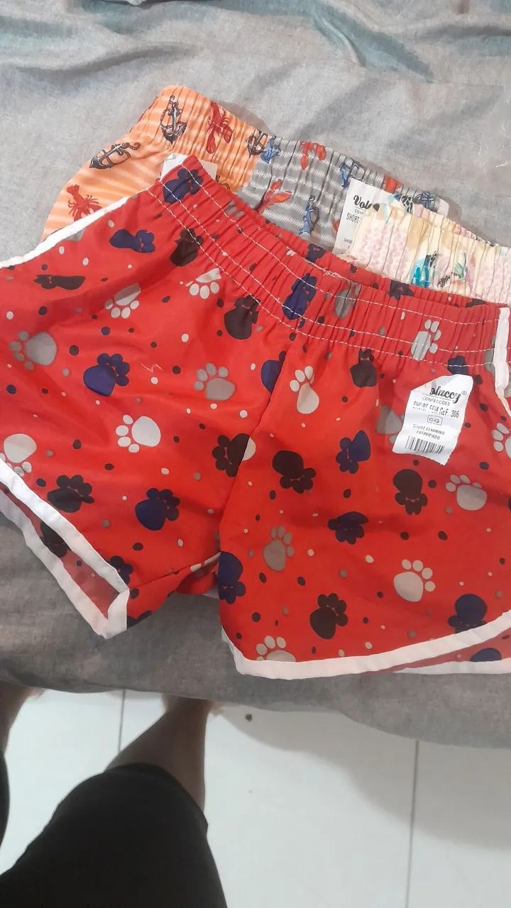 Short infantil feminino  - Foto 2
