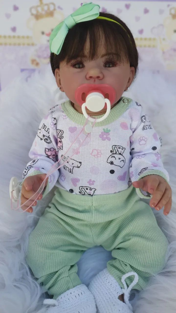 Bebê reborn REALISTA linda - Foto 4