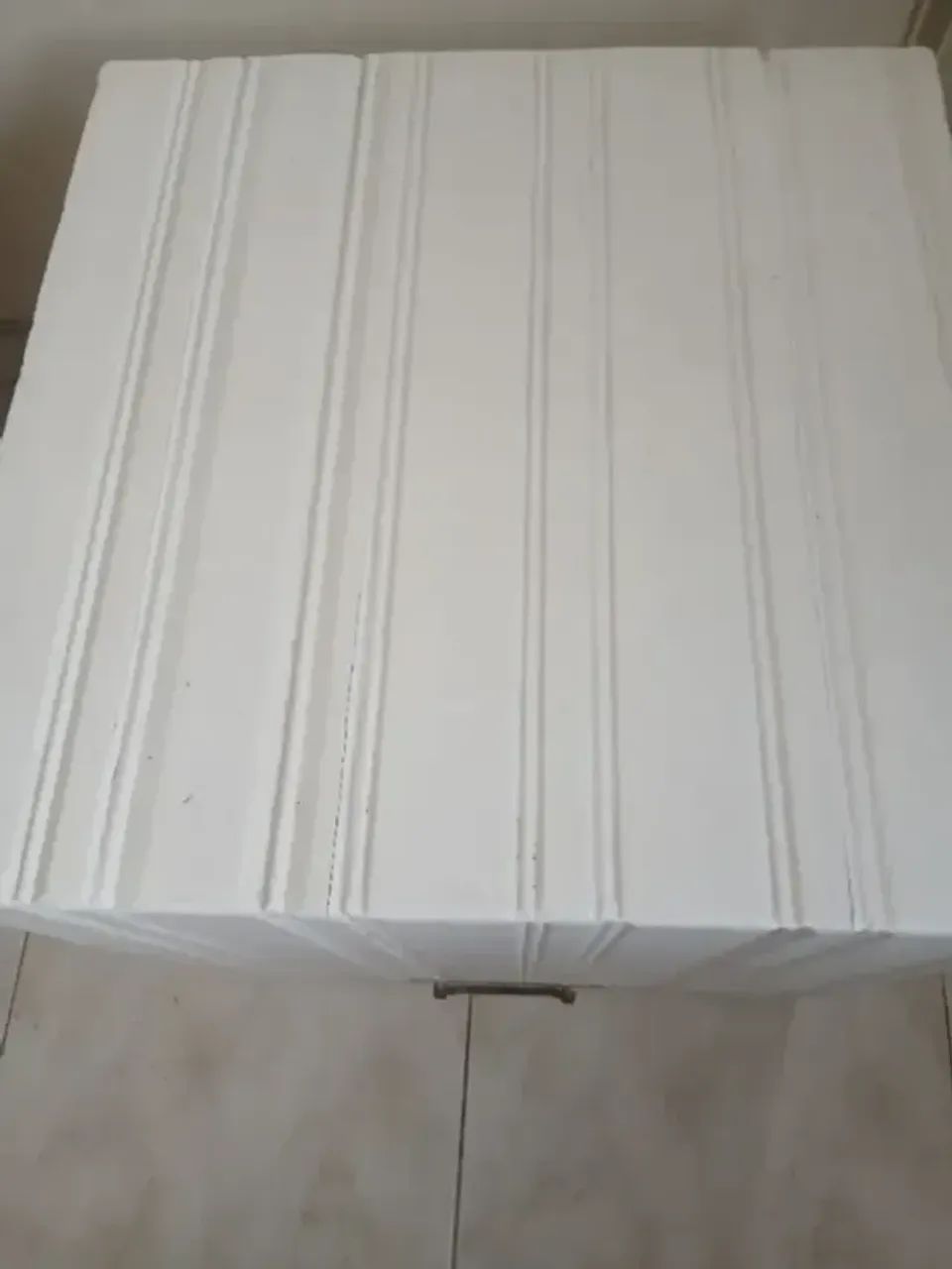 Mesa Lateral Branca 50x50 - Foto 2