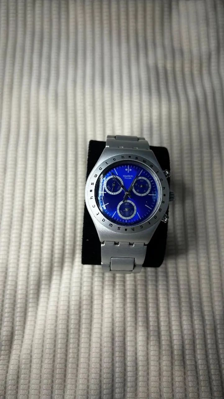 Relógio Prateado Swatch - Foto 5
