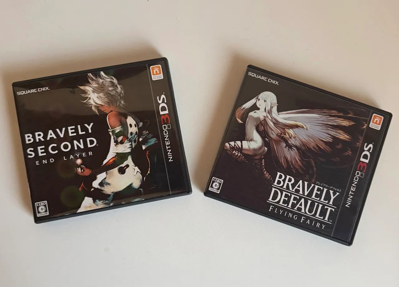 Bravely Default e bravely second Nintendo DS