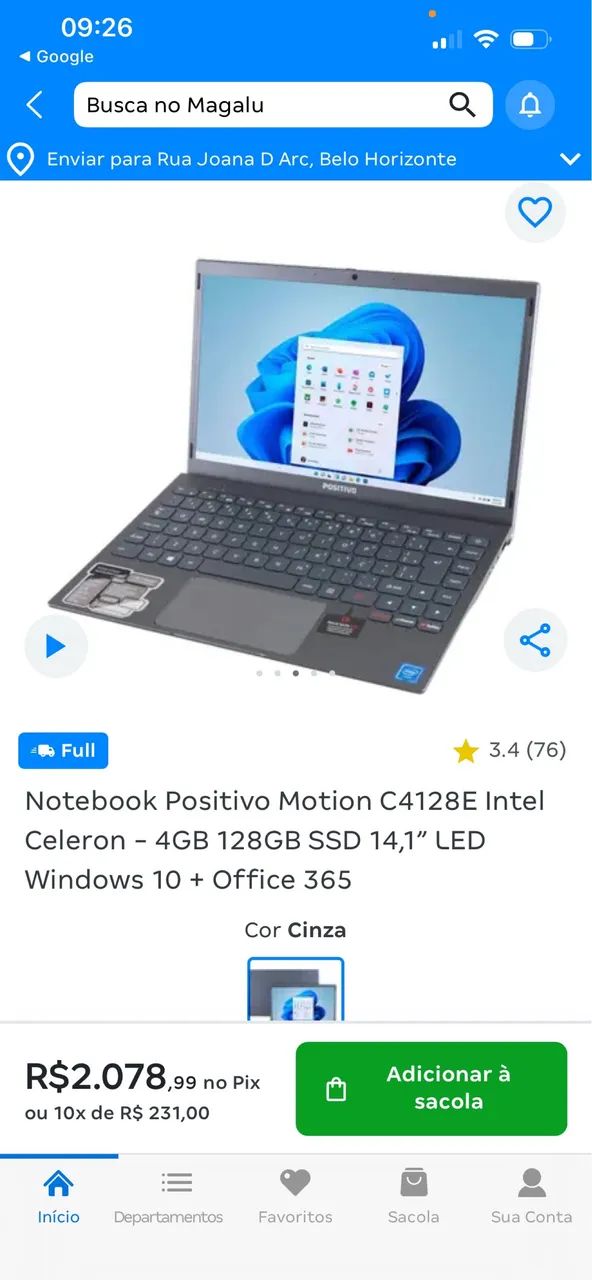 Notebook Positivo Motion - Foto 3