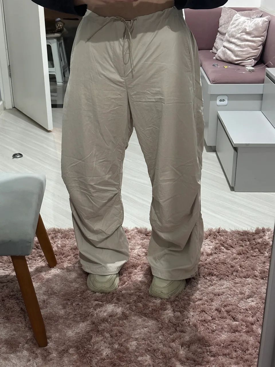 Calça parachute Zara - Foto 3
