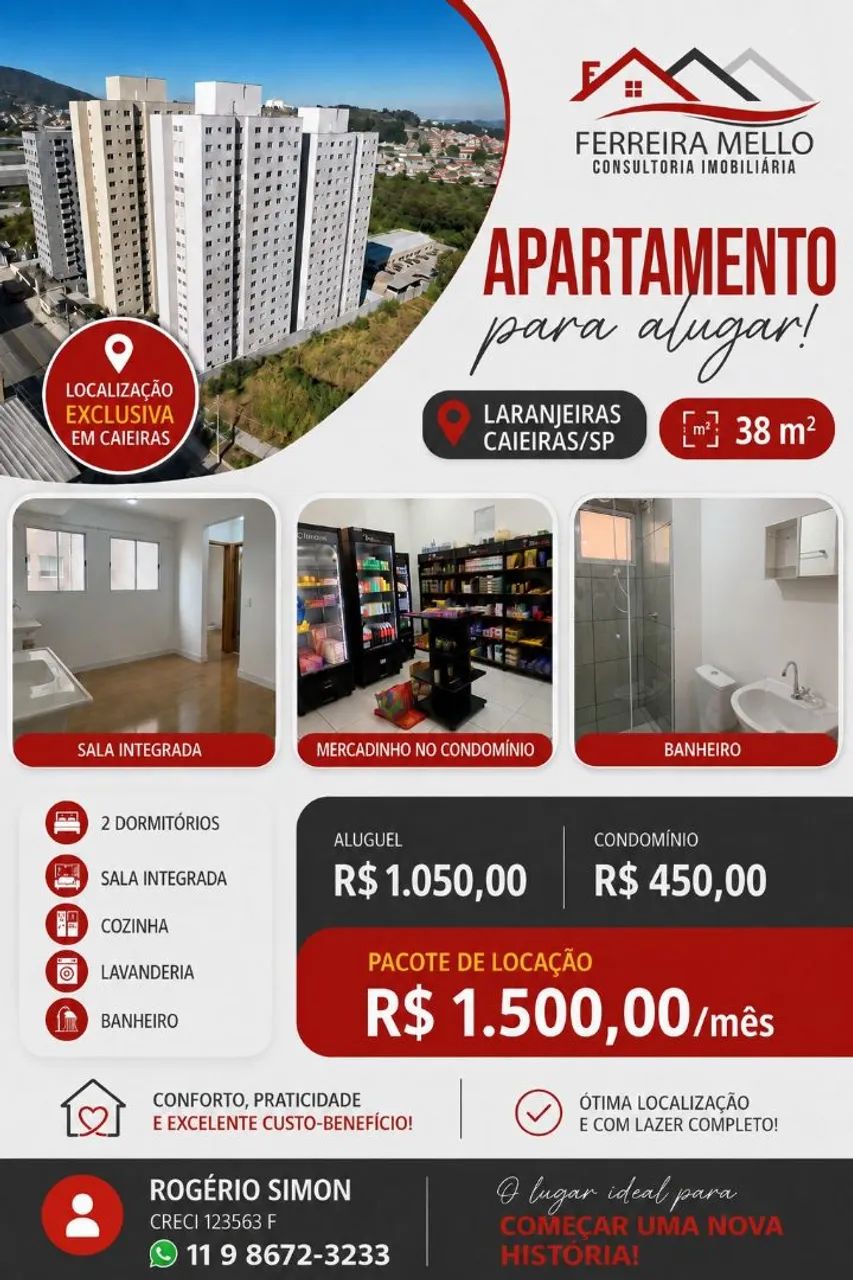Apartamento pronto para morar