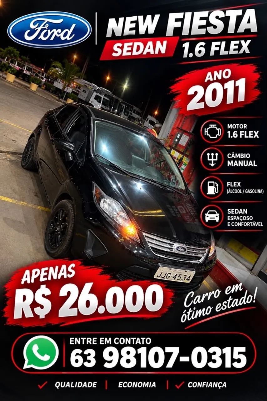 Ford Fiesta 1.6 16V FLEX 2011