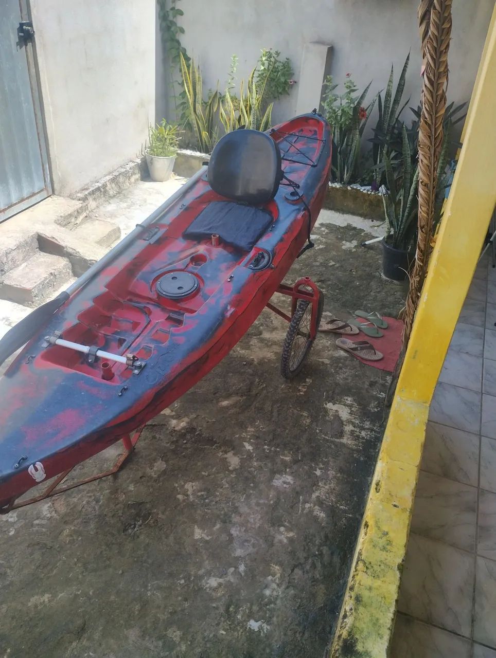 Caiaque pra vender 1500 com carroça  - Foto 2