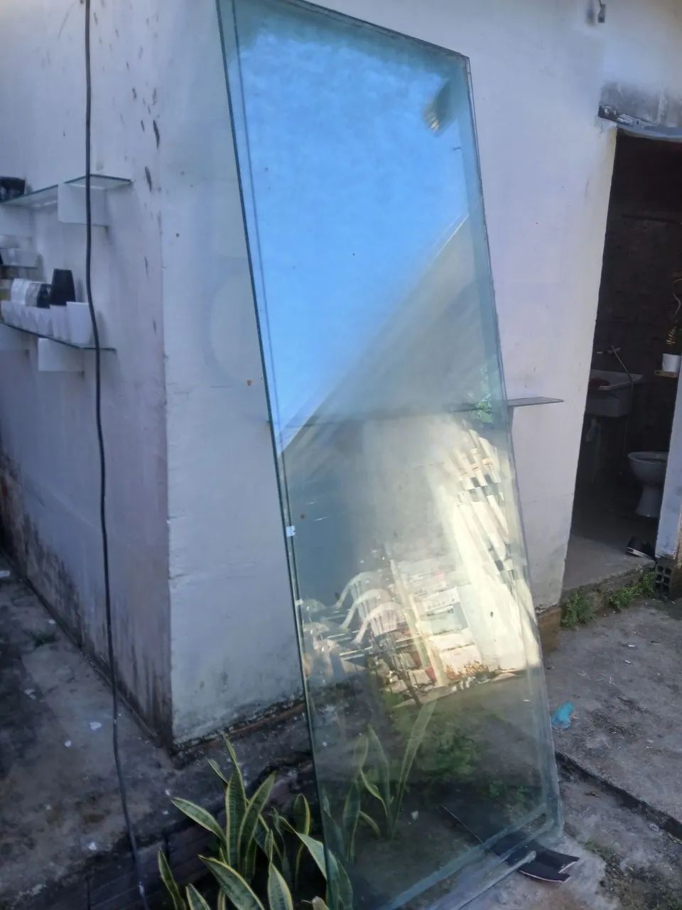 Vidro para vitrine 