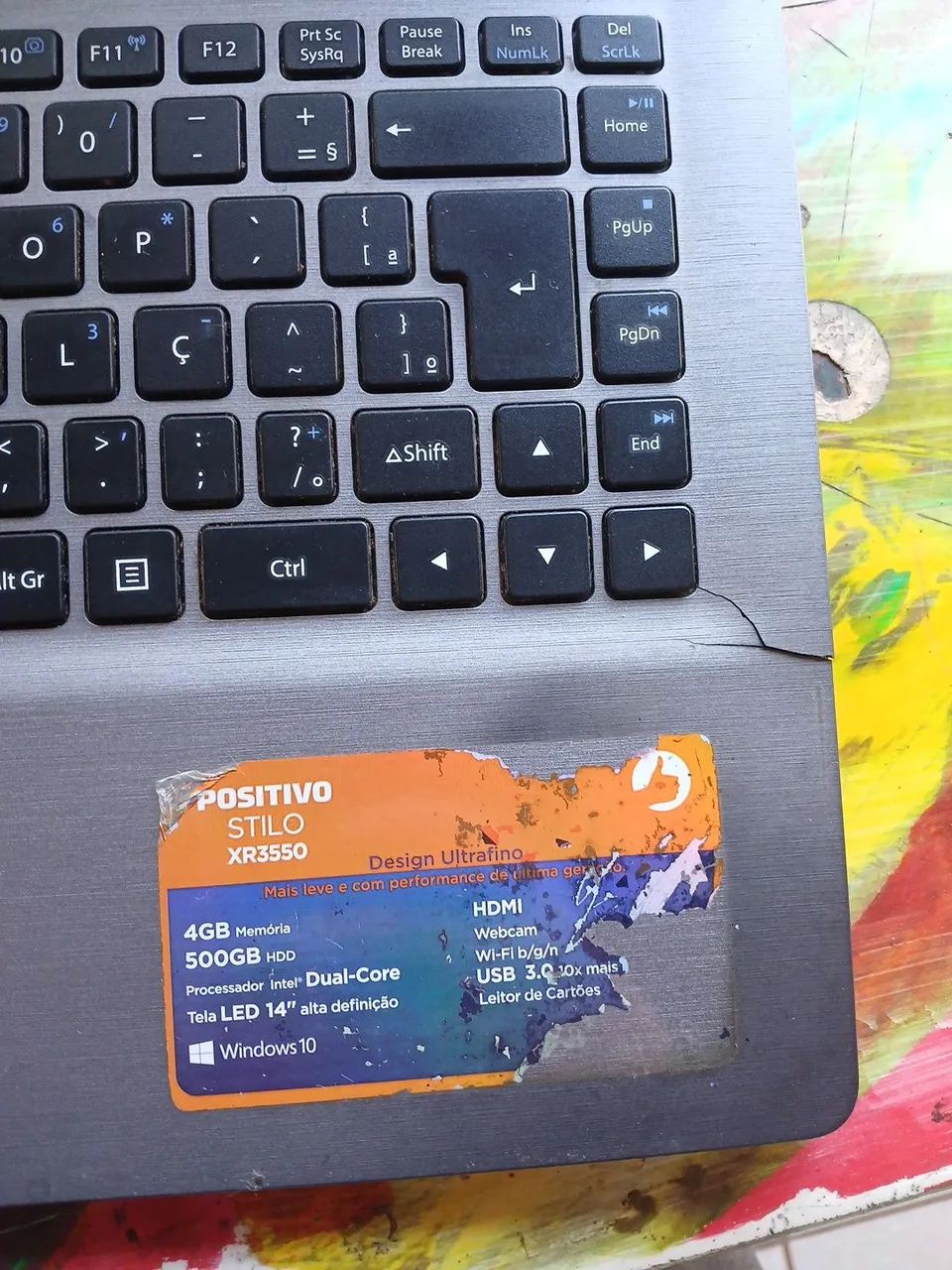 Notebook Sucata 