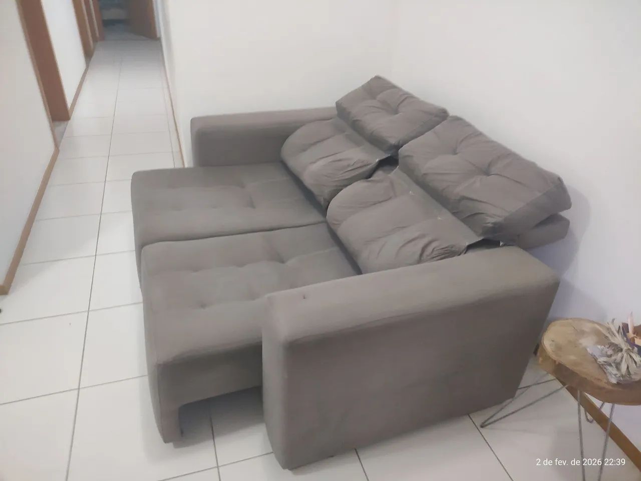 Sofá  retrátil e reclinável  - Foto 4