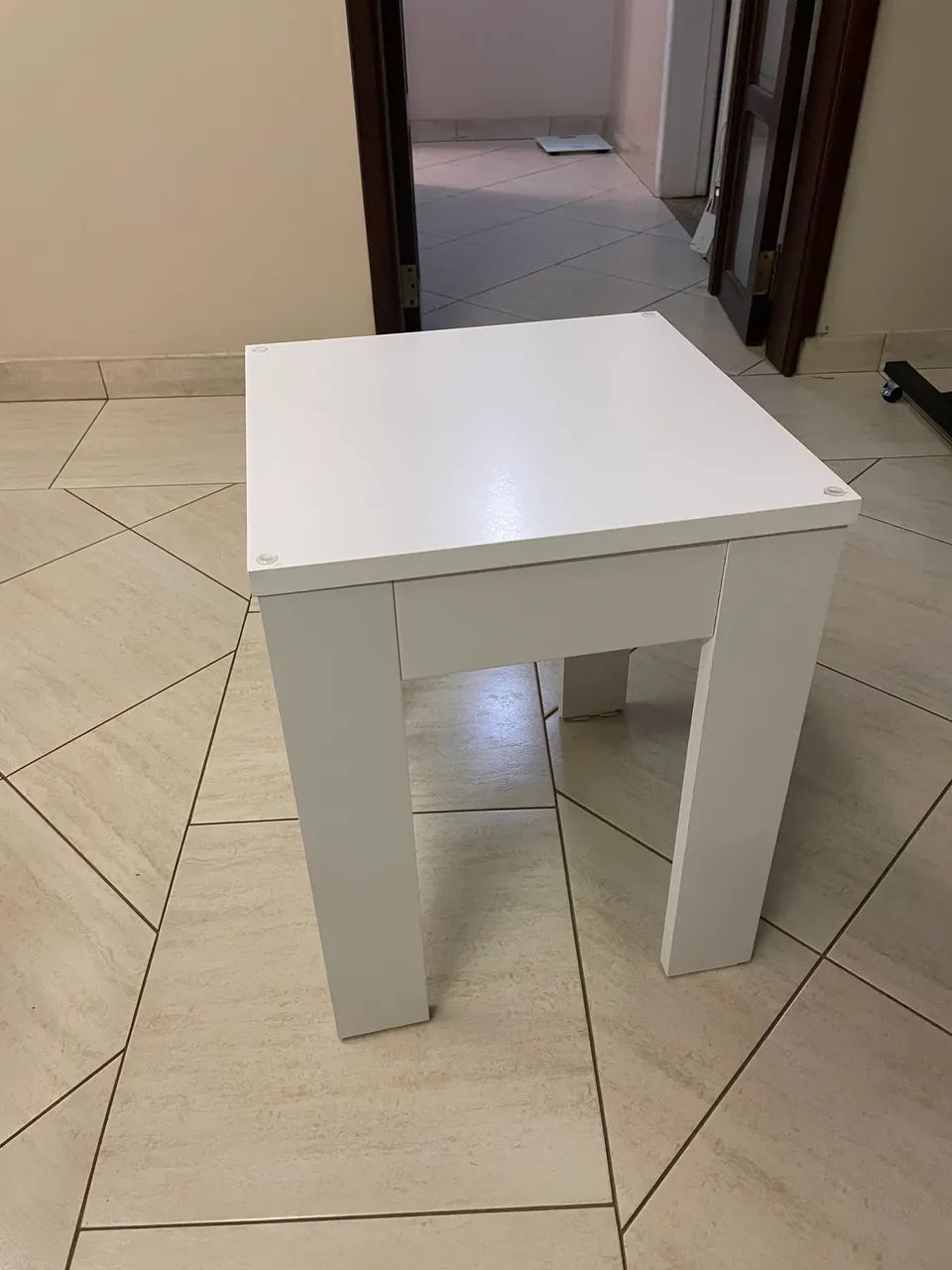 Mesinha de MDF Branca Tok&Stok  - Foto 2