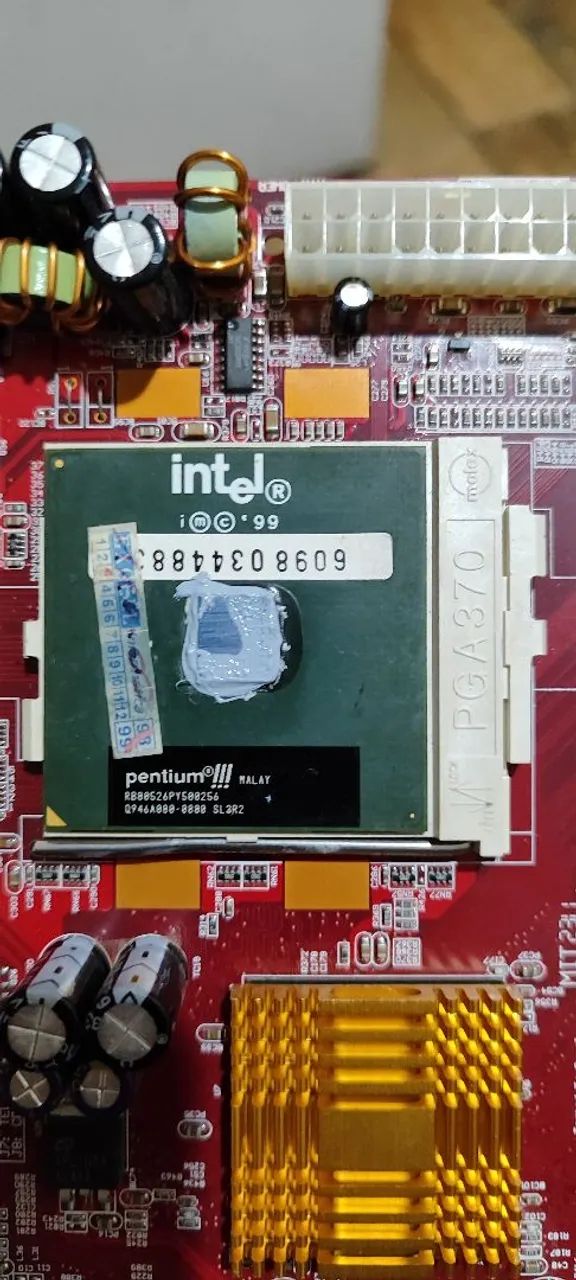 Placa mãe + Pentium 3  - Foto 2