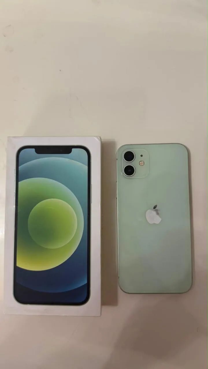 iPhone 12 Verde 128 gigas - nunca aberto - Celulares e Smartphones