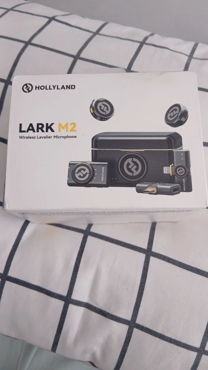 lapela lark m2 microfone 