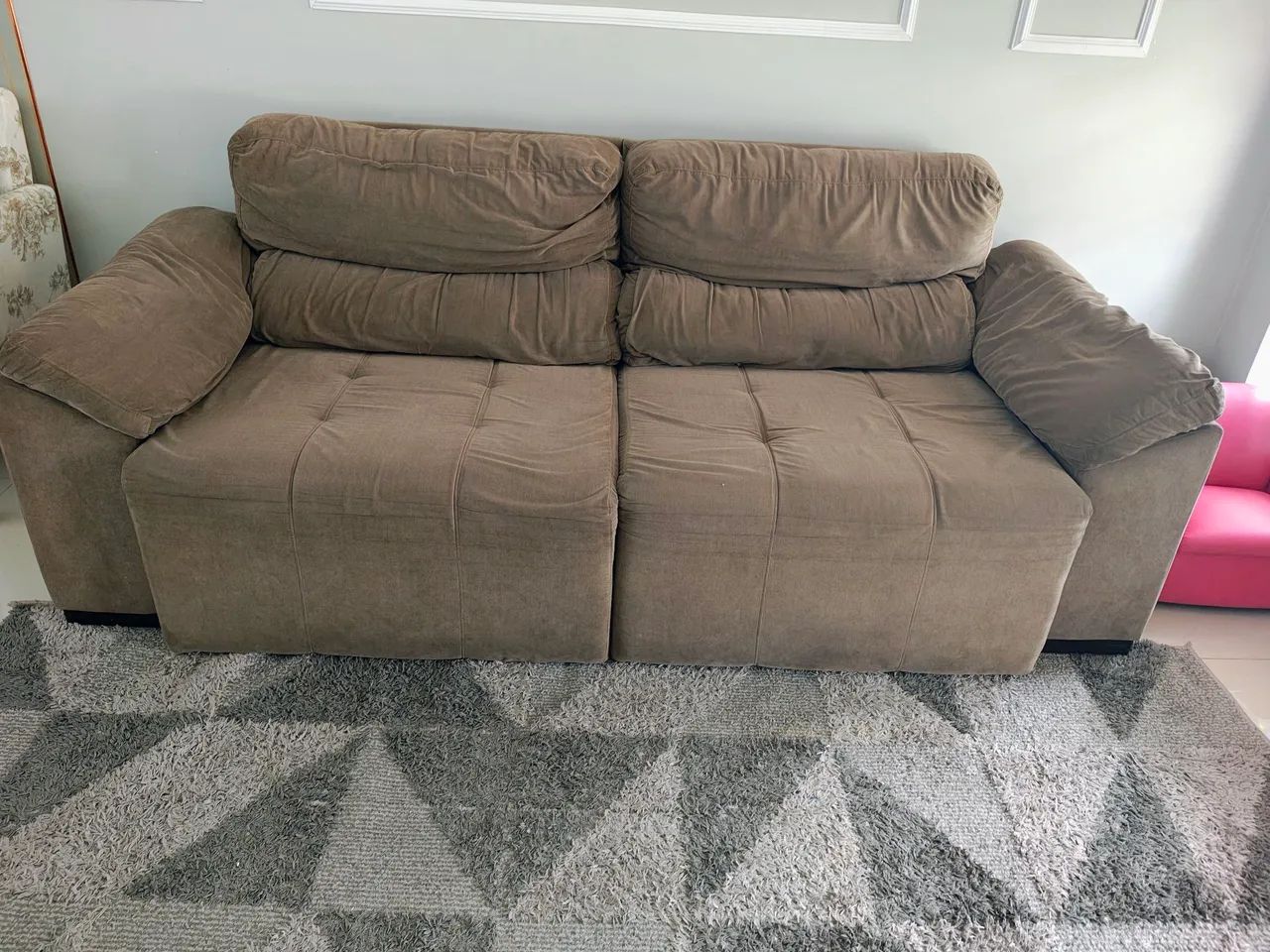 Vendo sofá retrátil e reclinável - Foto 3