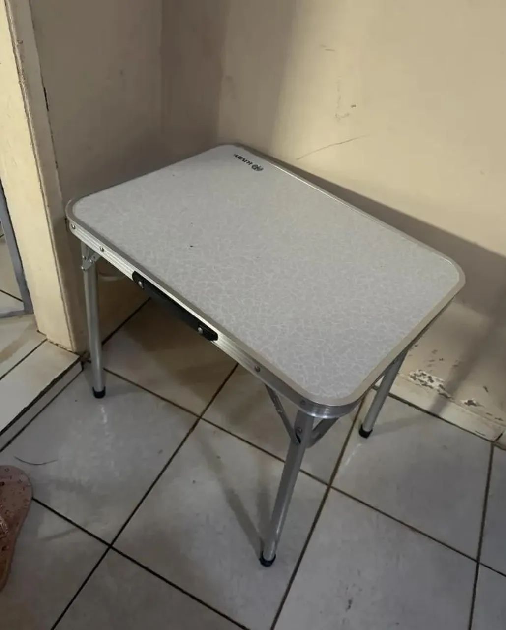 Mesa dobravel alumínio 