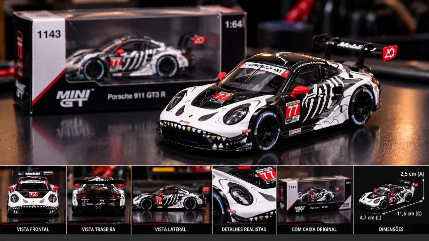  Miniatura de Corrida Colecionável