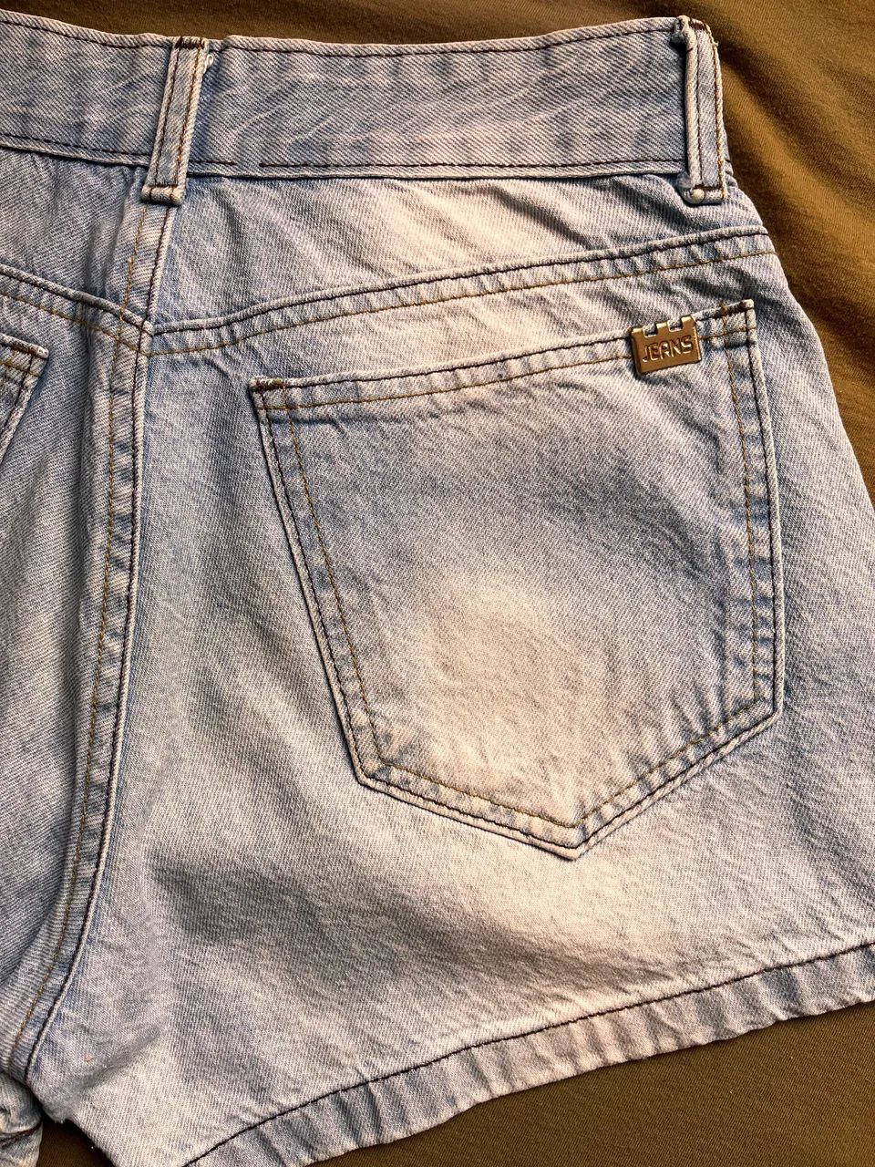 Short jeans feminino - tamanho 38 - Foto 5