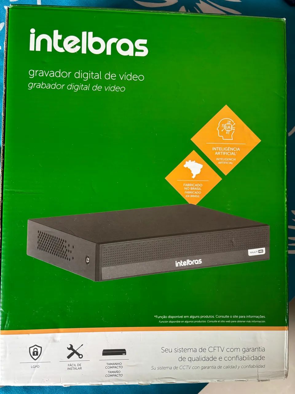 Dvr Intelbras 4 canais