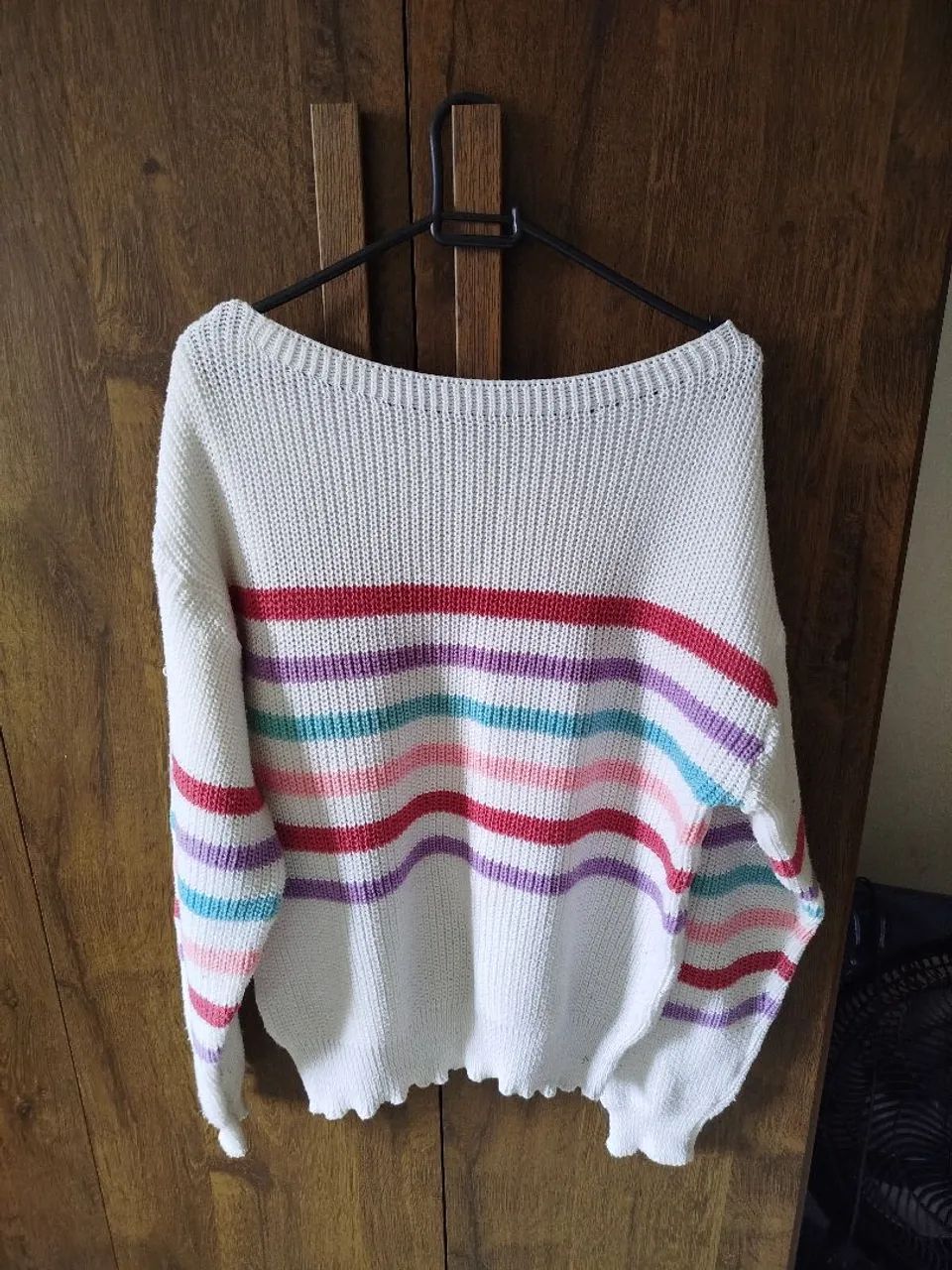 Blusa de frio em crochê