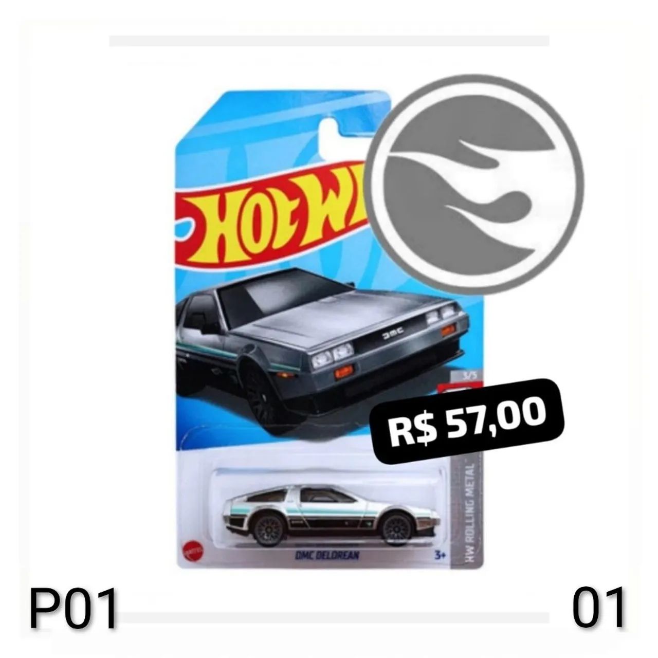 Hotwheels Delorean Thunt