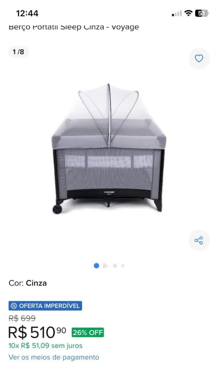 Berço/ Cercado portátil 