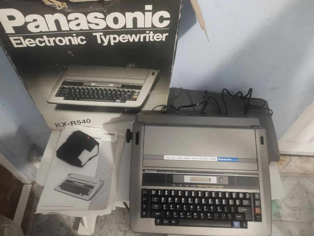 Máquina de escrever Panasonic  - Foto 3