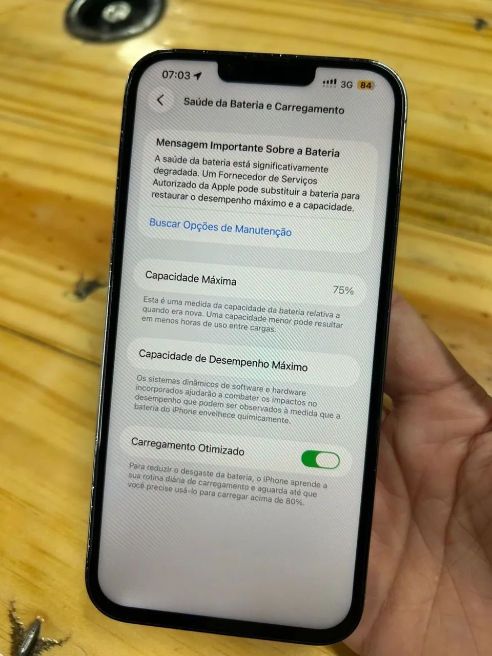 iPhone 13 Pro Max 128GB Grafite 75% Bateria - Foto 4