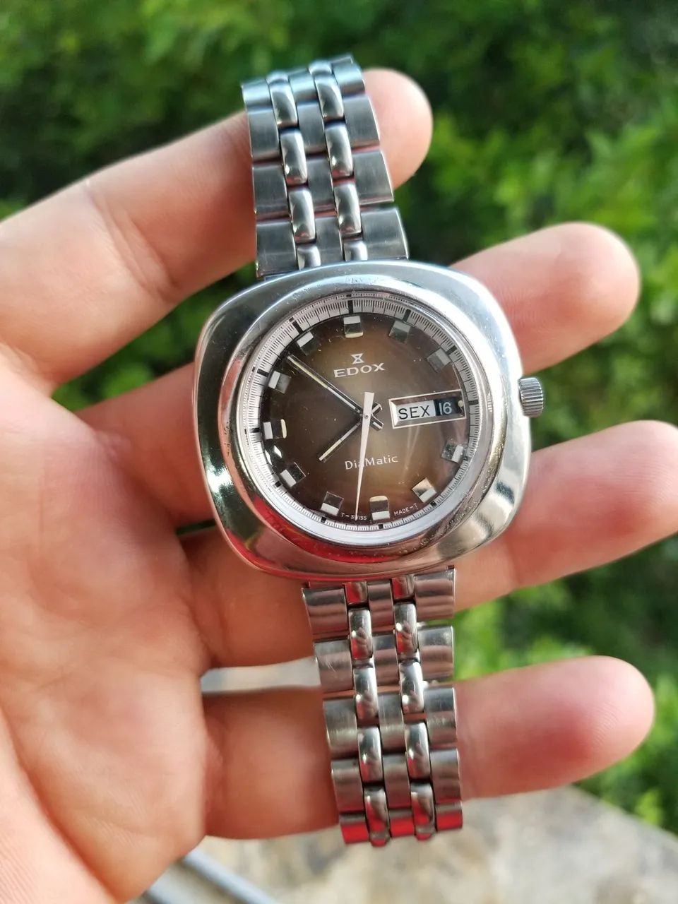 EDOX AUTOMÁTICO UMA RARIDADE  - Foto 3