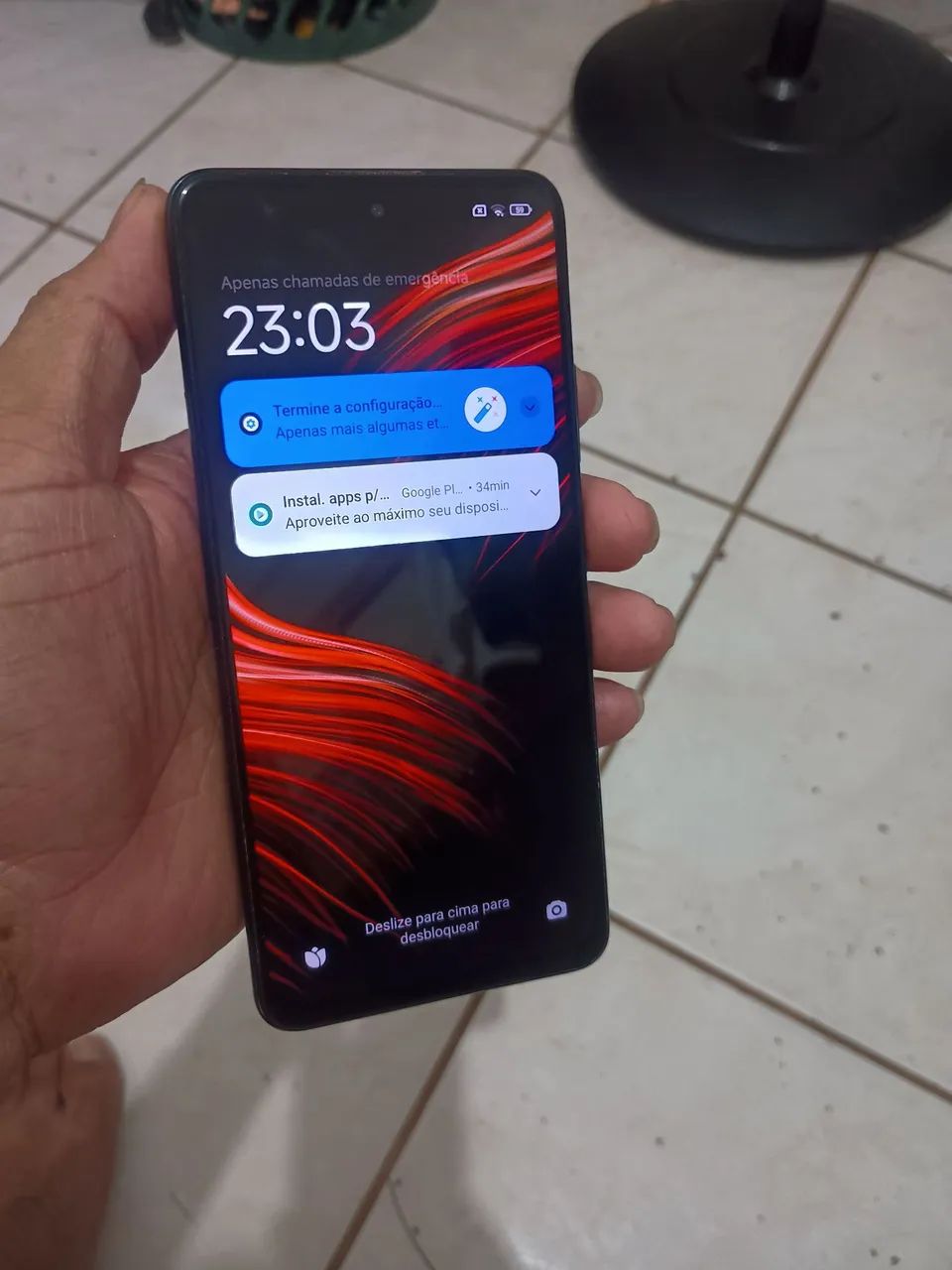 Celular poco m4 pro 128GB de memória 8 de RAM 