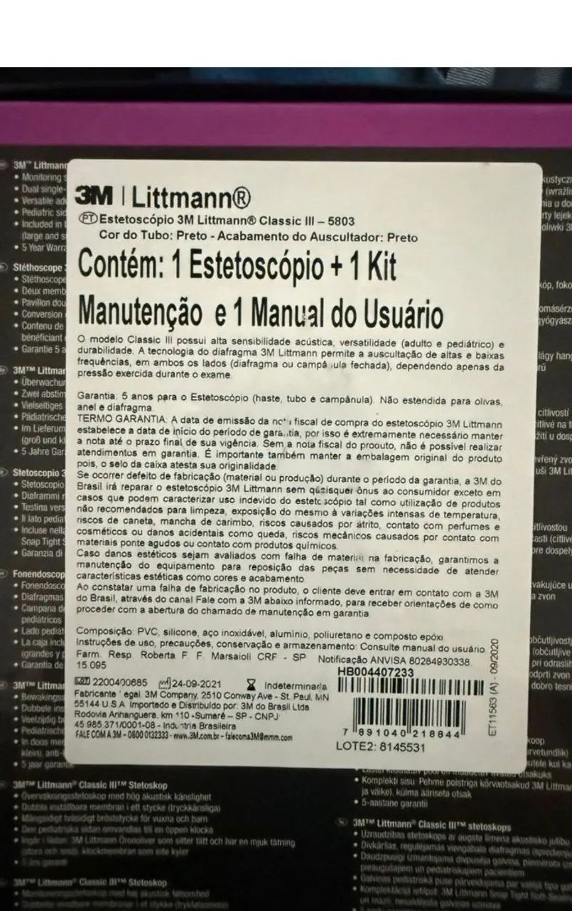 Estetoscópio ? Littmann - Foto 4