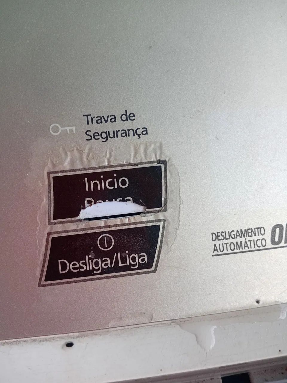 Maquina de lavar defeito