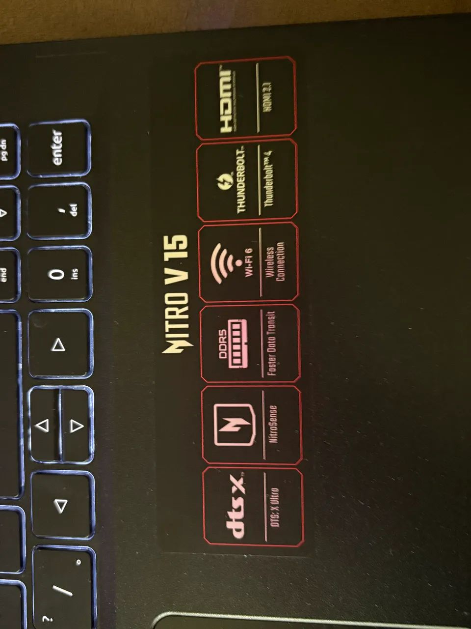Notebook Acer V NITRO 15